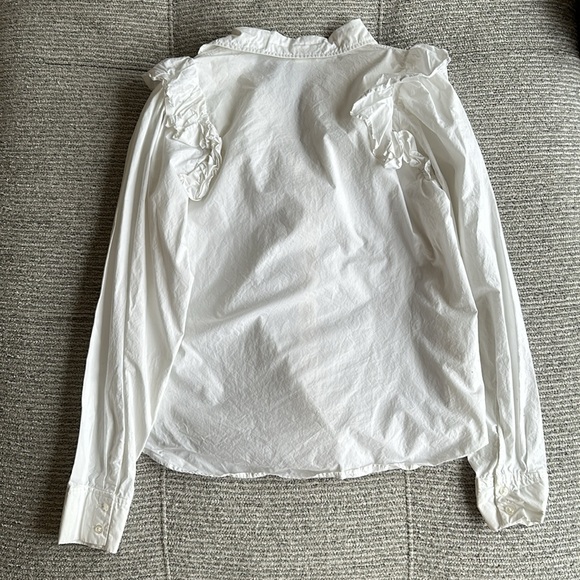 H&M white collared shirt - Picture 2 of 2